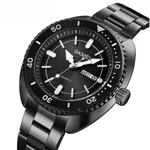 SKMEI 2256 Classic Luxury Japanese Quartz Stainless Steel Men's Watch – Dial Color: Black, Strap Color: Black – Thumbnail 2