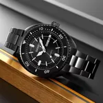 SKMEI 2256 Classic Luxury Japanese Quartz Stainless Steel Men's Watch – Dial Color: Black, Strap Color: Black – Thumbnail 3