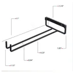 Stemware Hanging Rack Glass Holder Storage Shelf Cup Hanger – Thumbnail 3