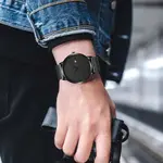 CRRJU 2172 High-Quality Slim Stainless Steel Strap Analog Quartz Formal Men’s Watch – Dial Color: Black, Strap Color: Black – Thumbnail 7
