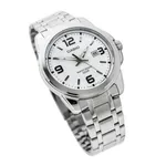 Casio MTP-1314D-7AVDF White Dial Chain Men's Watch – Dial Color: White, Strap Color: Silver – Thumbnail 2