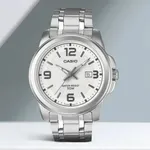 Casio MTP-1314D-7AVDF White Dial Chain Men's Watch – Dial Color: White, Strap Color: Silver – Thumbnail 3