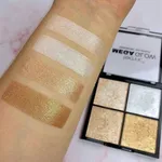 Technic 4 Golden Shades Mega Glow Highlighter Eyeshadow 10g – Thumbnail 4