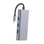 HAVIT H408 7 IN 1 USB TYPE-C HUB – Thumbnail 2