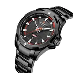 NAVIFORCE NF9161 Stainless Steel Analog Men's Watch – Dial Color: Black, Strap Color: Black – Thumbnail 2