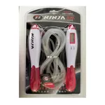 Ninja Digital Counter Exercise Fitness Training Skipping Rope – Color: Red – Thumbnail 2