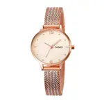SKMEI 1874 Luxury Brand Diamond Quartz Ladies Watch – Dial Color: Brown, Strap Color:  Brown  – Thumbnail 1