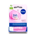 Nivea 24h+ Moisture Travel-friendly Stick Soft Rose Lip Balm – Thumbnail 5