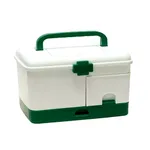 MK Plastic Multi Layer Emergency Medicine Storage First Aid Storage Box with Handle – Thumbnail 5
