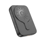 HOCO J117A Magnetic Wireless 10000mAh Fast Charging Power Bank – Color: Black – Thumbnail 1