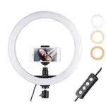 10 Inch LED Selfie Ring Light YouTube Video Live Makeup Lamp Photo Studio – Thumbnail 2