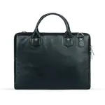 Men's 17.3 Inch Water-resistant Canvas Computer Office Work Bag – Color: Black – Thumbnail 2