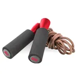 UFC Leather Grip Handles For Added Comfort Jump Rope – Thumbnail 1