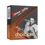 KamaSutra Chocolate Flavoured Dotted Condoms 3-Pack – Premium Latex – Thumbnail 1