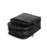 Smart New 4G Laptop Genuine Cow Leather Backpack with Big Space – Color: Black – Thumbnail 3