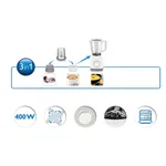 Philips HR2102 1.5L 400W White Jug Blender  – Thumbnail 4