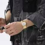 Naviforce NF8030 Military Stainless Steel Quartz Analog Men’s Watch – Dial Color: White, Strap Color: Gold – Thumbnail 4