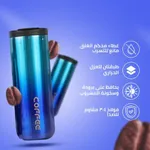 Double Wall Stainless Steel Insulated Thermal Vacuum Coffee Flask – Thumbnail 4
