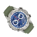 NAVIFORCE NT10 Bluetooth Calling High-Performance Smart Watch – Dial Color: Silver, Strap Color: Green  – Thumbnail 2