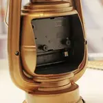 Vintage Alarm Clock Retro Oil Lamp Table Clock Watch – Color: Gold – Thumbnail 3