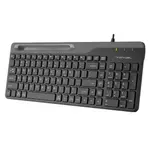 A4TECH FK25 Fstyler Wired Keyboard with Mobile Stand – Color: Black – Thumbnail 3