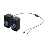 Havit SK706 USB 2.0 Speaker with LED Backlit – Thumbnail 2