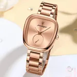 Poedagar 783 Luxury Stainless Steel Quartz Women’s Watch – Dial Color: Rose, Strap Color: Rose – Thumbnail 3