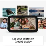 Amazon Echo Show 5 Smart display with 2x the bass and clearer sound Smart Speakers – Color: Black – Thumbnail 4
