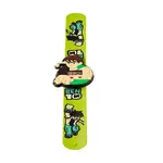 S S TRADERS Cartoon Ben 10 Shaped Slap Snap On Silicone Digital Wrist Watch for Boys – Dial Color: Green, Strap Color: Green  – Thumbnail 4