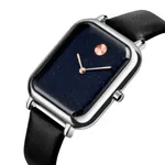 SKMEI 9187 Casual Quartz Leather Watch For Men – Dial Color: Black, Strap Color: Black – Thumbnail 2