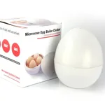 Microwave Egg Steamer Boiler Cooker Easy Quick 5 Minutes Hard or Soft Boiled – Thumbnail 6