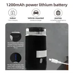 Portable Electric Espresso Coffee Machine 6oz Single Serve Mini Coffee Maker  – Thumbnail 6