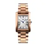 SKMEI 1284 Casual Stainless Steel Analog Women Watch – Dial Color: White, Strap Color:  Brown  – Thumbnail 1