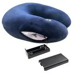 Ergonomic Battery Operated Neck Massager Pillow – Color: Blue – Thumbnail 3