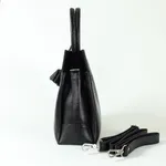 Trendy Contrast Luxury Juliet BLack Ladies Hand Bag – Color: Black – Thumbnail 3