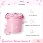 Fenyi Cherry Blossom Deep Cleansing Brightening Mud Mask – 100gm  – Thumbnail 4