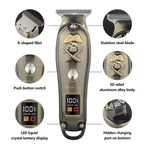 Kemei KM 2231 Full Metal Rechargeable Cordless Trimmer For Men – Thumbnail 4