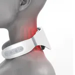 Neck 600 mAh Pain Relief Heating Therapy Massager with Remote Control – Thumbnail 4
