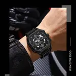 CRRJU 2287 Fusion Of Minimalist Style & Timeless Elegance Steel Analog Quartz Men Watch – Dial Color: White, Strap Color: Black – Thumbnail 2