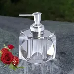 Crystal Hand Wash Dispenser 350 ml Soap Conditioner Shampoo Gel Liquid Dispenser – Thumbnail 3