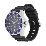 Casio MDV106B-1A1VCF Duro Submariner Marlin Anti-reverse Bezel Chronograph Diver's Quartz Watch – Dial Color: Navy Blue, Strap Color: Black – Thumbnail 2