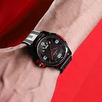 NAVIFORCE NF9215T Trendy Sports Men’s Watch – Dial Color: Red, Strap Color: Black – Thumbnail 6