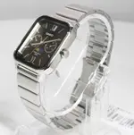 CASIO MTP-M305D-1A2VDF Moon Chaser Roman Hour Marker Silver Chain Unisex Analog Watch – Dial Color: Black, Strap Color: Silver – Thumbnail 7