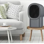 Portable Mini Room Heater 400W with Auto Oscillation – Thumbnail 4