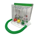 3-Ball Deep Breathing Exerciser Lung Deep Breath Trainer Incentive – Color: Green – Thumbnail 2