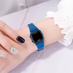 SKMEI 1543 LED Digital Women's Watch – Dial Color: Blue, Strap Color: Blue – Thumbnail 4