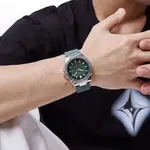 Naviforce NF9200 Luxury Genuine Leather Strap Quartz Movement Casual Fashion Men's Watch – Dial Color: Green, Strap Color: Green  – Thumbnail 7
