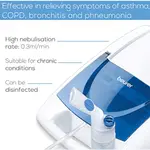 Beurer IH21 Home-Use Nebulizer Electric Inhaler for Nebulizing Liquid Medication – Thumbnail 3
