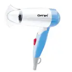 Gemei GM-1709 Foldable Professional Hair Dryer 1000W  – Color: White – Thumbnail 1