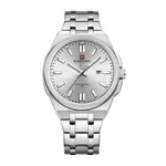 NAVIFORCE NF9226 Luminous Waterproof High-quality Quartz Men's Watch – Dial Color: White, Strap Color: Silver – Thumbnail 1